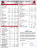 Financial statement (semestrial)  2012