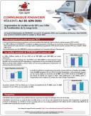 Communication financière semestrielle au 30-06-2025