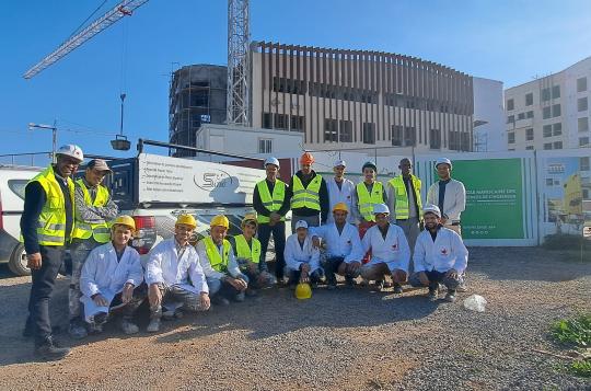 FORMATION DE PEINTRES Site EMSI - Casablanca