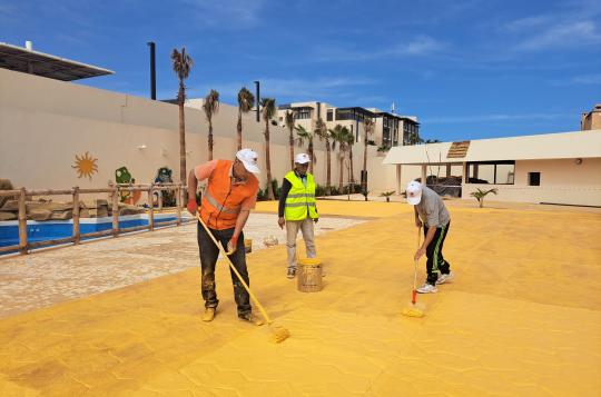 FORMATION DE PEINTRES Arzana Aquapark -  Ain Atik
